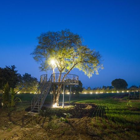 Elivaas Hidden Oasis 4Bhk With Pool, Mud House & Container House Villa Dhauj Ngoại thất bức ảnh