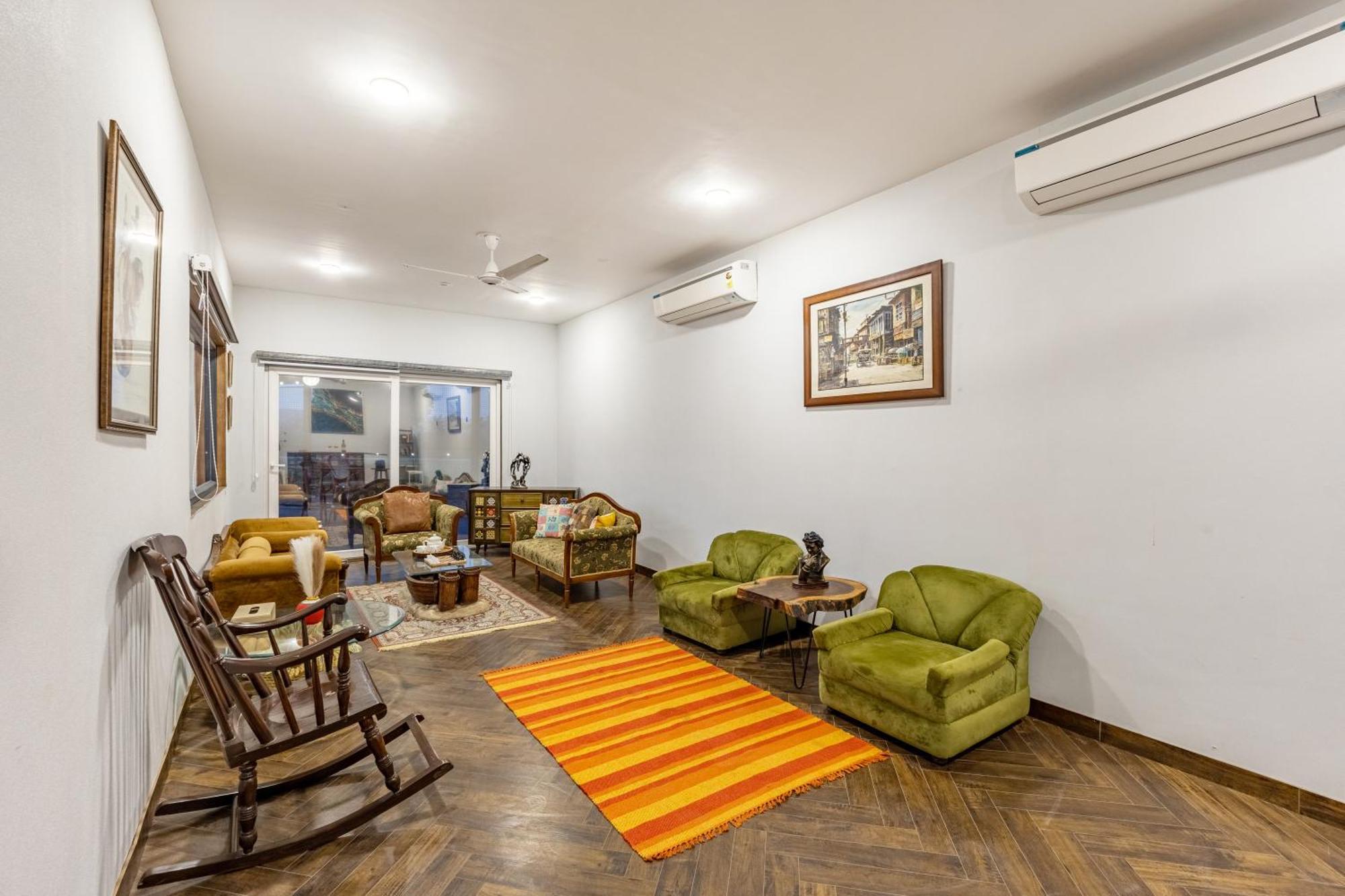 Elivaas Hidden Oasis 4Bhk With Pool, Mud House & Container House Villa Dhauj Ngoại thất bức ảnh