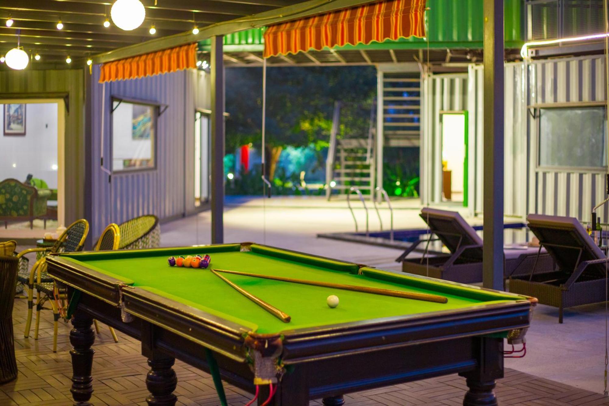 Elivaas Hidden Oasis 4Bhk With Pool, Mud House & Container House Villa Dhauj Ngoại thất bức ảnh